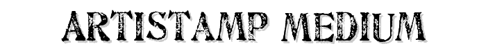 Artistamp Medium font